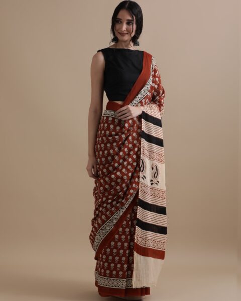 Mulmul Cotton Saree